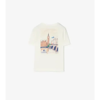 Tricou din bumbac London Bear