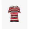 Tricou din lână cu dungi Tricou din lână cu dungi