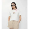 Tricou floral din bumbac EKD