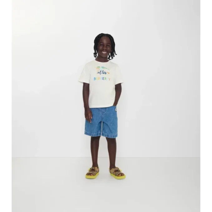 Tricou multicolor din bumbac EKD