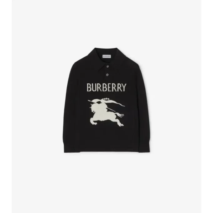 Tricou polo cu mâneci lungi din bumbac EKD