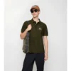Tricou polo din bumbac EKD metalizat