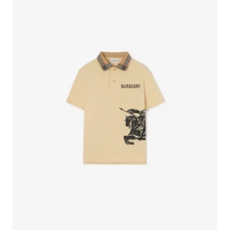 Tricou polo din bumbac piqué EKD