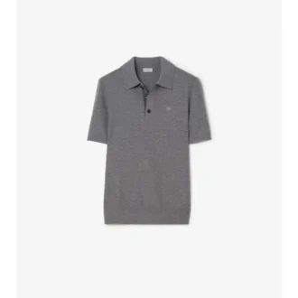 Tricou polo din cașmir