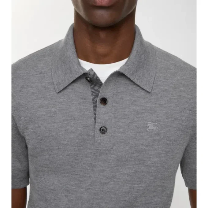 Tricou polo din cașmir Tricou polo din cașmir