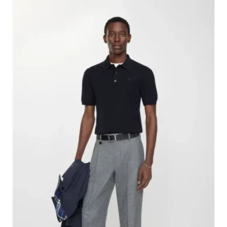 Tricou polo din cașmir