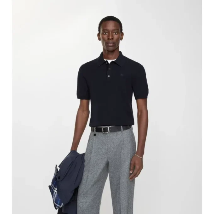 Tricou polo din cașmir Tricou polo din cașmir