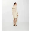 Tropical Gabardine Kensington Trench Coat, de lungime medie