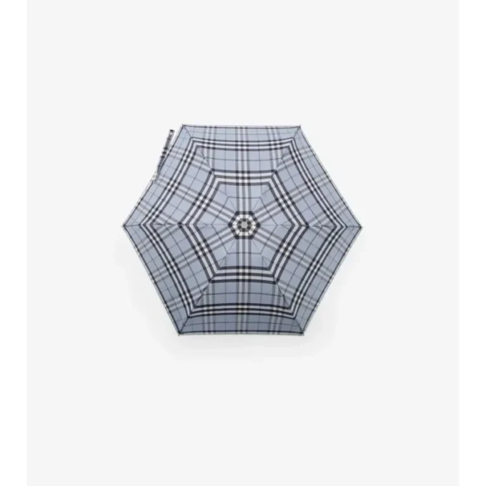 Umbrelă pliabilă cu model în carouri Umbrelă pliabilă cu model în carouri