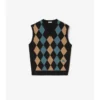 Vestă din lână cu model Argyle Vestă din lână cu model Argyle