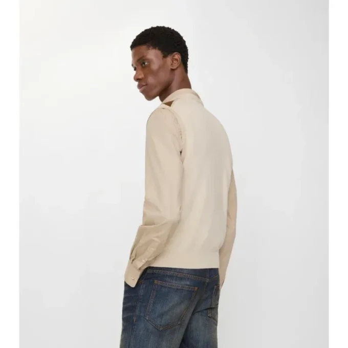 Vestă din lână cu model Argyle Vestă din lână cu model Argyle